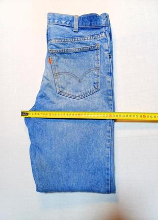 Джинсы mom vintage винтажные талия 88 см levi's 528 528-0215 w34 l34
made in u.k.