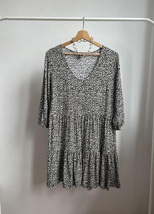 Сукня леопардова