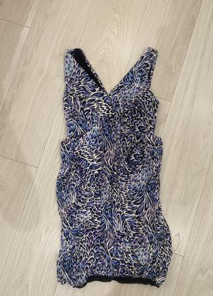 Сукня з сучасним принтом з підкладкою