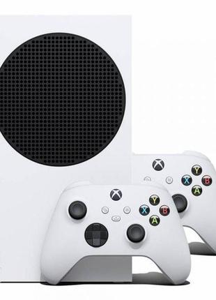 Приставка microsoft xbox series s 512 gb + дод. джойстик
