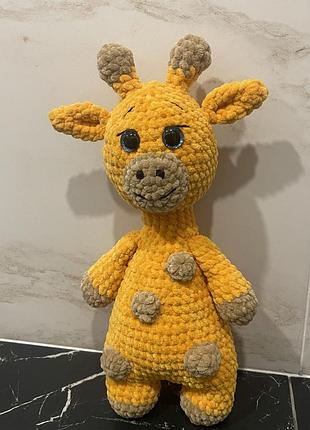 Іграшка ручної роботи! жираф амігурумі