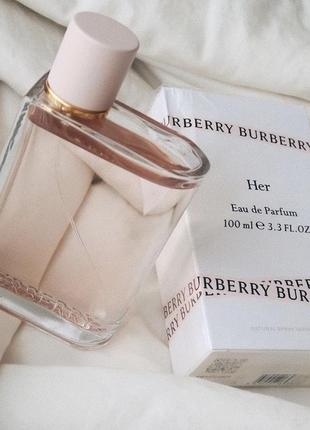 Burberry her оригинал идеальный аромат на лето 100 мл