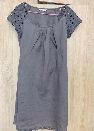 Льняное платье promod