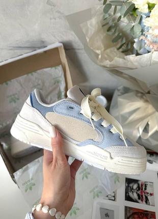 Кроссовки кеды замшевые женские ensemble survetement adidas bosnie blue/white6 фото