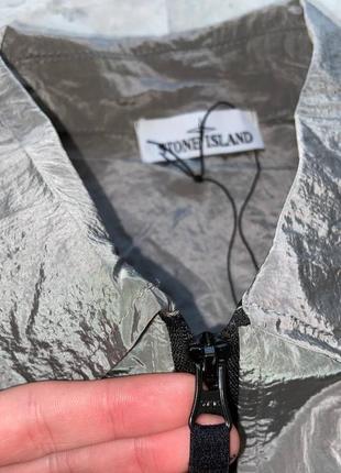 Чоловіча куртка stone island nylon metal: легка, міцна, камуфляж4 фото