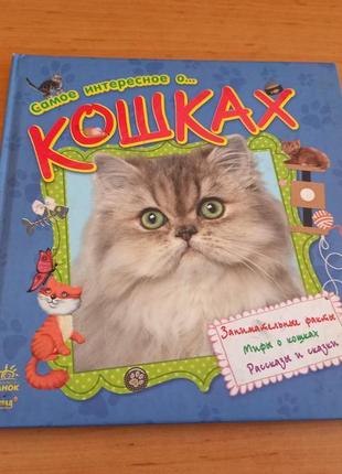 Самое интересное о кошках детская энциклопедия кошки
