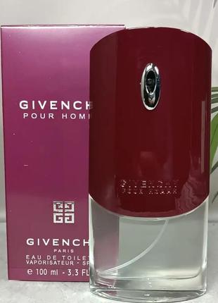 Чоловіча туалетна вода givenchy pour homme (живанші пур хом) 100 мл