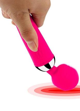 Вибратор "волшебная палочка" usb - розовый – вибраторы