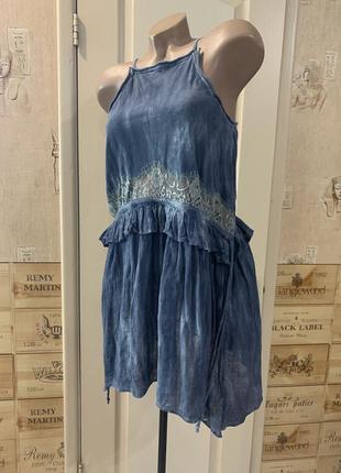 Платье хлопок