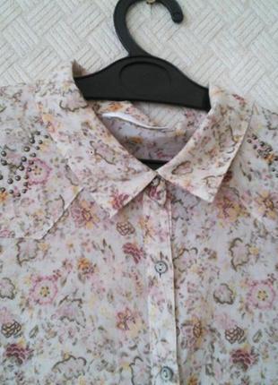 Блуза рубашка женская promod