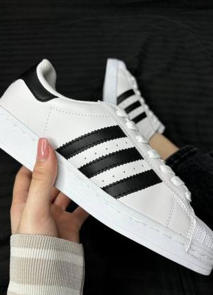 🔥adidas superstar white чоловічі кросівки🔥4 фото