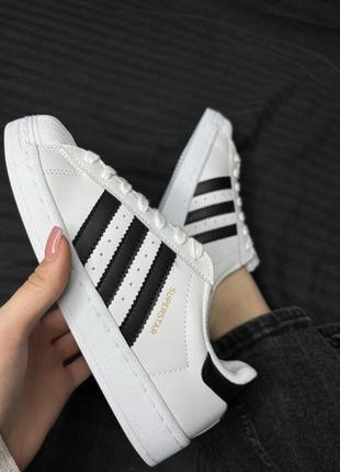 🔥adidas superstar white чоловічі кросівки🔥1 фото