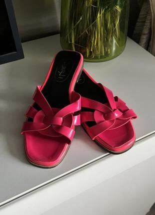 Шлепанцы yves saint laurent