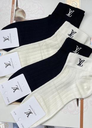 Шкарпетки жіночі весняні бавовняні під бренд1 фото