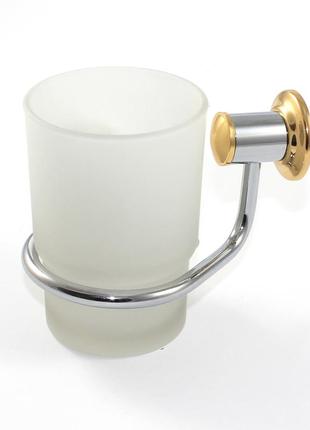 Стакан для зубних щіток andex classic, хромзолото