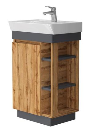 Тумба з умивальником juventa utah ut-50 дуб вотан