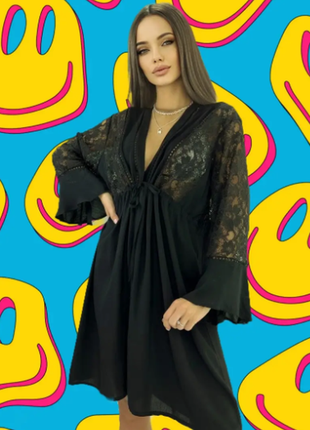 Пляжная ажурная туника zfive  3200шд