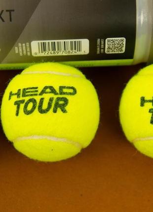 М'ячі, для великого, тенісу, head, tour, xt, 4шт4 фото