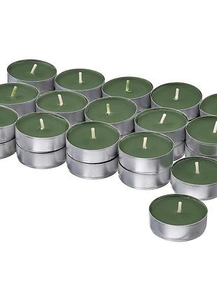 Ikea jämtskogen ароматизовані свічки 30шт, кипарис і евкаліпт 705.528.23