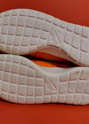 Кросівки для бігу nike roshe run haki orange 39 р. 24.5 см6 фото