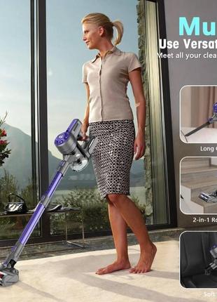 Аккумуляторный пылесос cordless vacuum cleaner3 фото