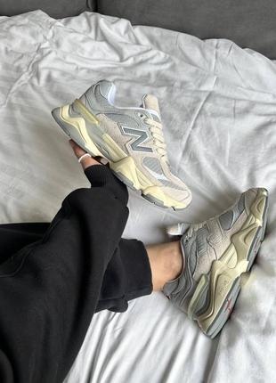 Кросівки new balance 9060 silver metallic