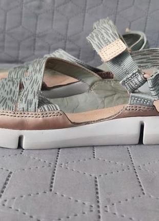 Шкіряні сандалі босоніжки clarks, 36-37 р., 23 см