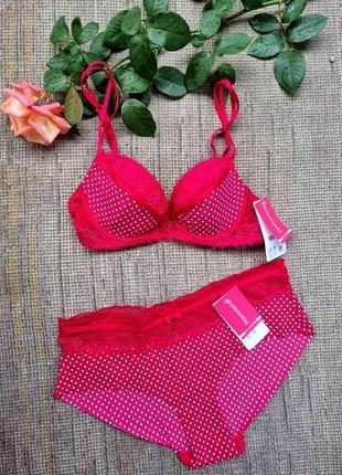 Игривый комплект белья passionata by chantalle кружевной 70a/xs, 70b/xs, 70c/xs