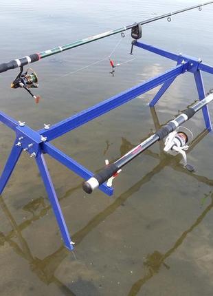 Rod pod carp на 2 вудилища, карповий род под україна, подарунок рибаку