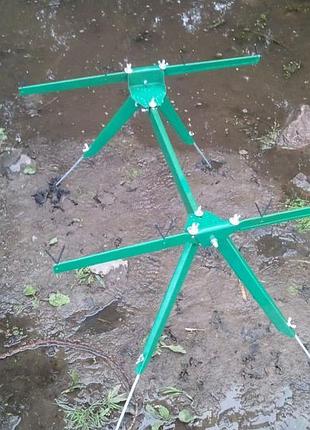 Підставка на 4 вудлища, фідерного, поплавочного, донного
