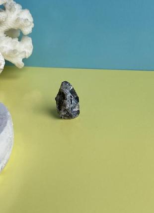 Моріон камінь натуральний моріон кристал моріону необроблений 20*11*8мм.2 фото