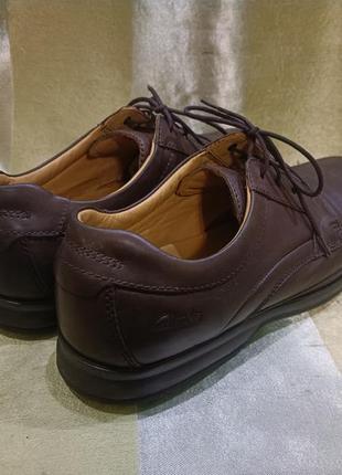 Шкіряні туфлі clarks3 фото