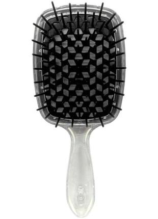 Гребінець для волосся "crystal" (чорний)