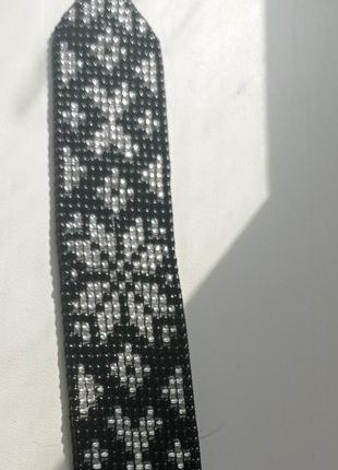 Браслет из бисера предохраняет браслет черный браслет подарок