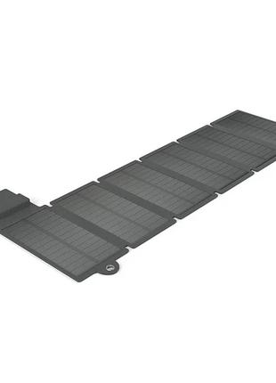 Солнечная панель складная портативная vhg es-b01 10w 5v/2400ma foldable solar panel black