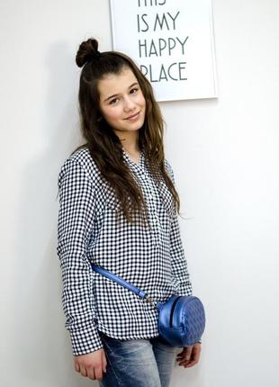 Сумка на пояс коричневий мішель_склад_з3 фото