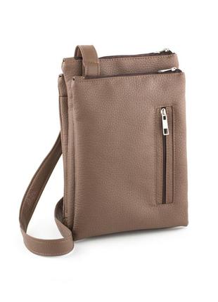Сумка чоловіча smith кава мішель розмір s_склад