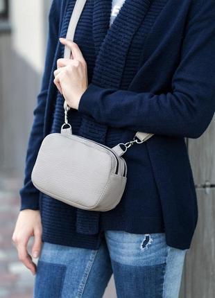 Сумочка cash серый мишель_склад_з