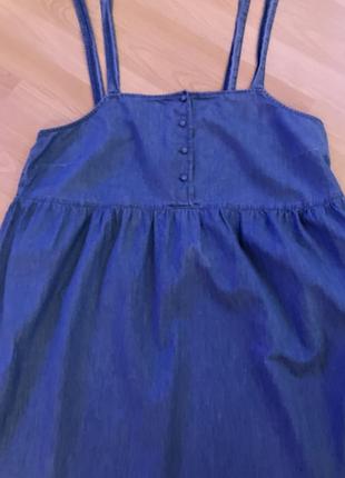 Сарафан джинсовый