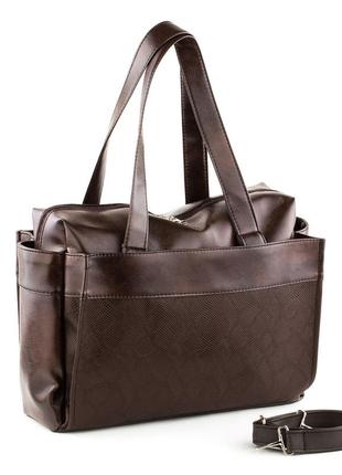 Сумка prime коричневий пітон_склад_з