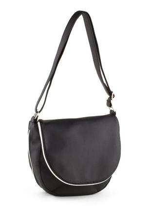 Сумка kotico daily с клапаном 250х270х90 мм черный флай