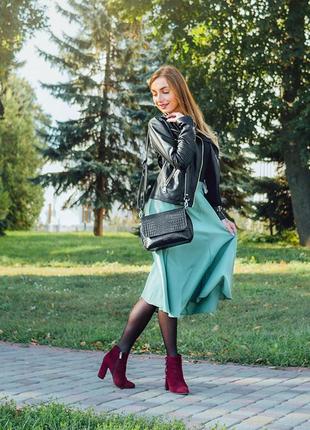 Кожаная сумка модель 9 кайман