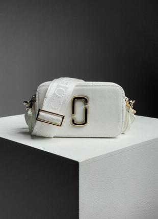 Marc jacobs the snapshot white/gold1 фото