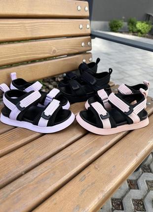 Босоножки сиреневые и пудровые девушкам текстильные 22-35р.