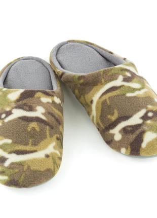 Домашние тапочки шлепки камуфляж