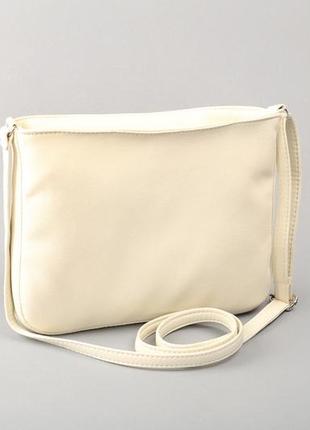 Маленькая женская сумка  белый флай_склад_з