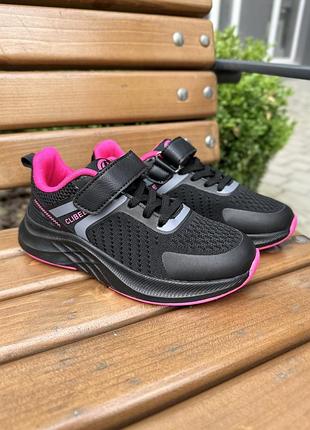 Текстильные летние кроссовки девушкам 32-37р.