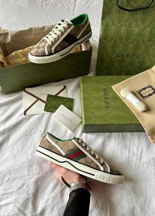 Кросівки gucci sneakers tennis 19771 фото