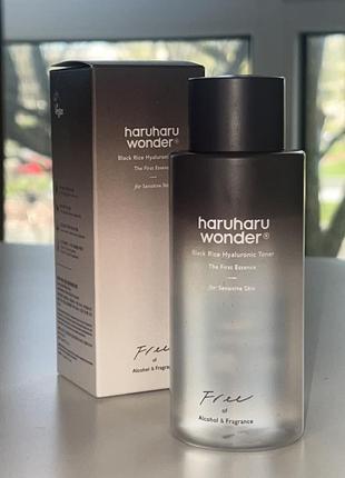 Haruharu black rice hyaluronic toner (корейский тонер)