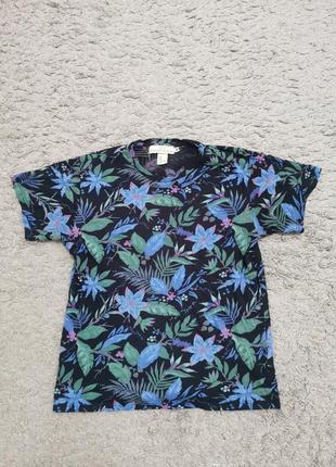 Футболка h&m, size m, плечи 45, подмышки 50, длина 66